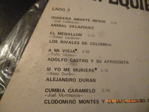 Vinilo Lp De Cumbias Y Mas Cumbias (u1004