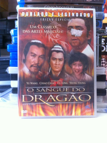 Dvd Original Do Filme O Sangue Do Dragão (lacrado)