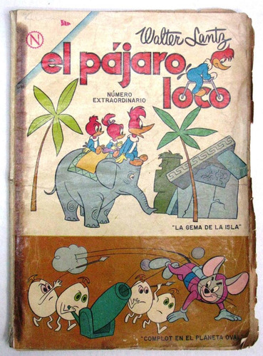 Antigua Revista Nº Extraordinario El Pajaro Loco Novaro 1963