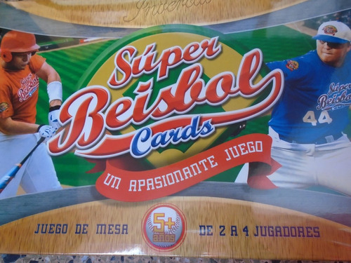 Juego De Mesa Super Beisbol Cards