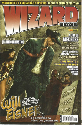 Wizard Brasil N° 18 - Panini - Bonellihq Cx409 H18