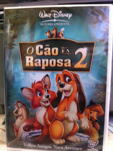 Dvd Original Do Filme O Cão E A Raposa 2 (lacrado)