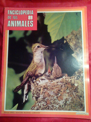 Enciclopedia De Los Animales Fasciculo 89 Ed. Abril Subte B