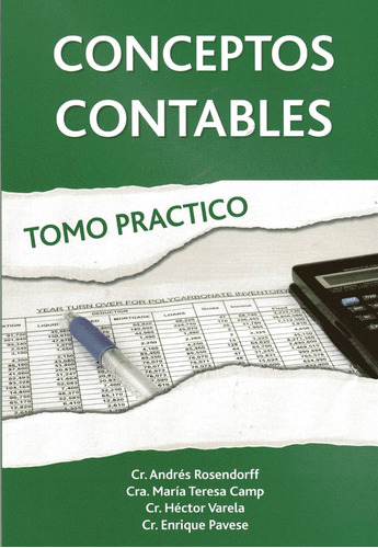Libro: Conceptos Contables Tomo Práctico / Rosendorff
