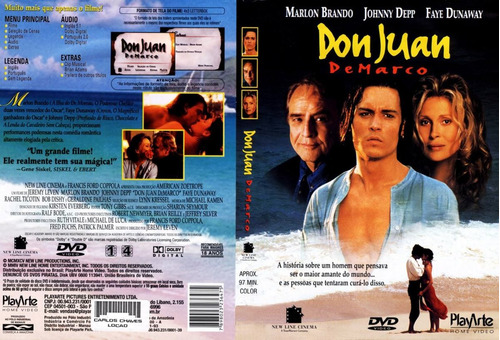 Dvd Lacrado Don Juan De Marco Johnny Depp E Faye Dunaway