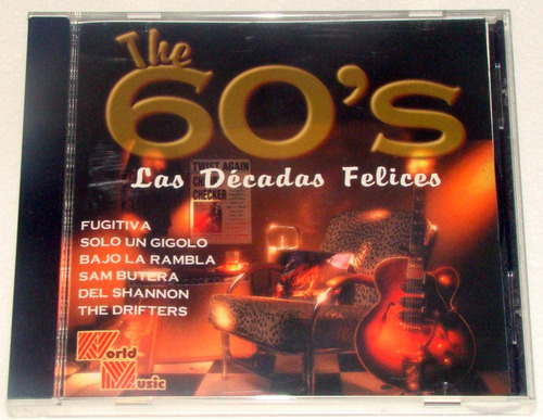 The 60's Las Decadas Felices Bobby Solo Del Shannon + Oa Cd