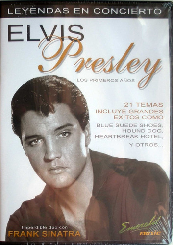 Dvd - Elvis Presley - En Vivo En Tv Duo Con Sinatra - Nueva
