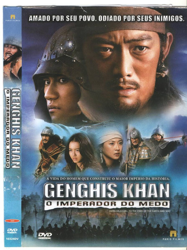 Dvd Genghis Khan Imperador Do Medo - Original - Frete 10,00