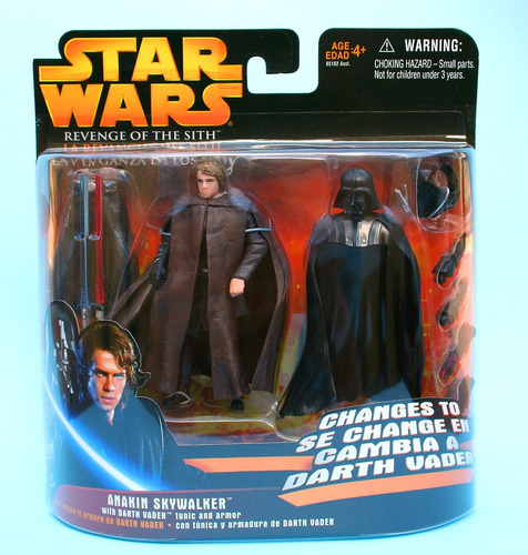 Star Wars Anakin Skywalker Changes To Darth Vader - Hasbro
