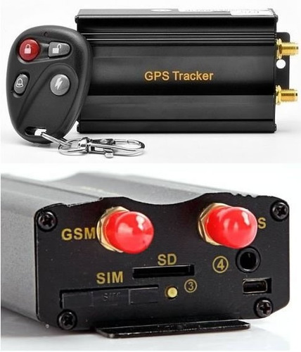 Rastreador Bloqueador Localizador Alarm Gps Tk103 P/ Entrega