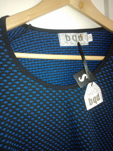 Blusa Nueva Bqd Talla S  Tono Azul Negro