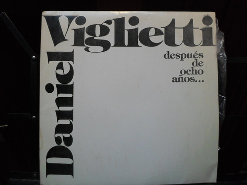 Daniel Viglietti - Despues De 8 Años - Vinilo Argentino