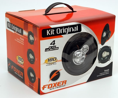 Kit Alto Falante Fiat Uno Triaxial 50w Rms 4p 2013 Em Diante