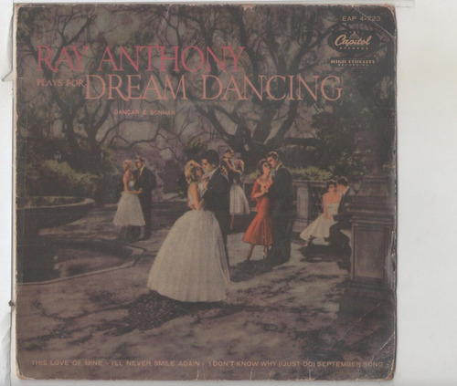 Compacto Vinil Ray Anthony Plays For - Dream Dancing - Capit