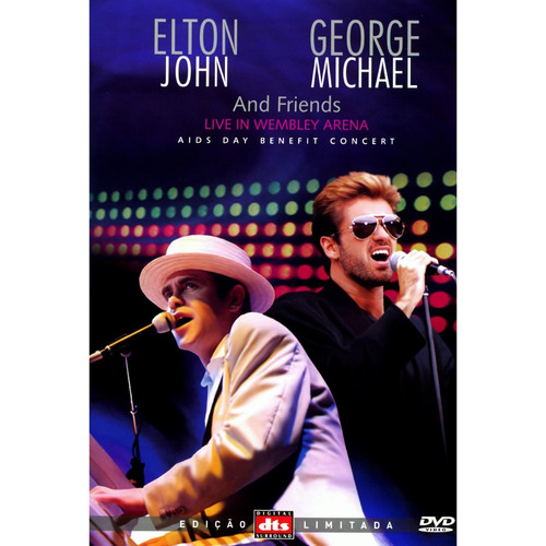 Dvd Elton John & George Michael Live At The Wembley Arena