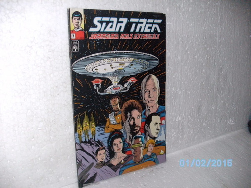 Hq Gibi Star Trek Nº2 Jornada Nas Estrelas-produto Equipe Fj