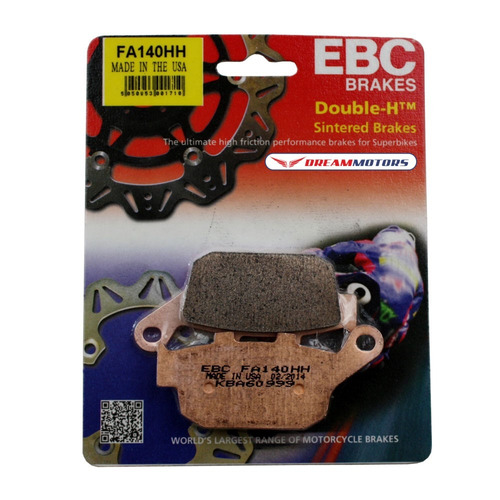 Pastilhas Freio Ebc Fa140hh Cb650f Cbr650f Cb650r Cbr650r