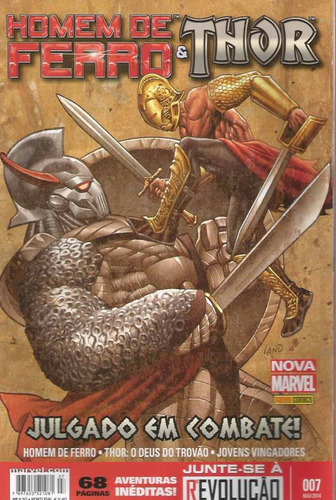 Homem De Ferro & Thor 7 - Panini 07 - Bonellihq  Cx150 K19