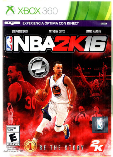 Nba 2k 16 Midia Fisica Xbox 360 / O R I G I N A L-lacrado