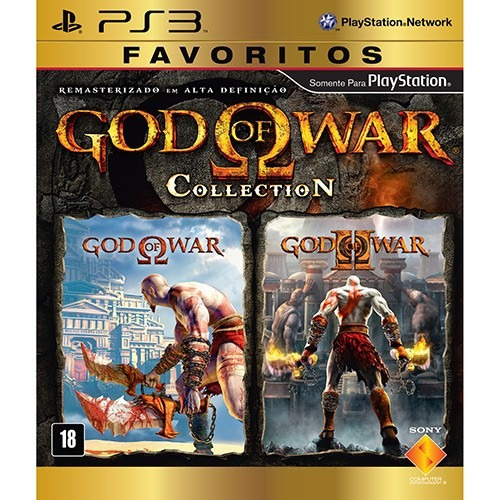 God Of War Collection 1 E 2 - Ps3 Gow - Original