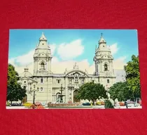 Comprar Postal Basílica Catedral Lima Foto Antigua Reproducción Usa