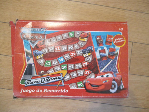 Juego De Recorrido De Cars Para Chicos +3 Años