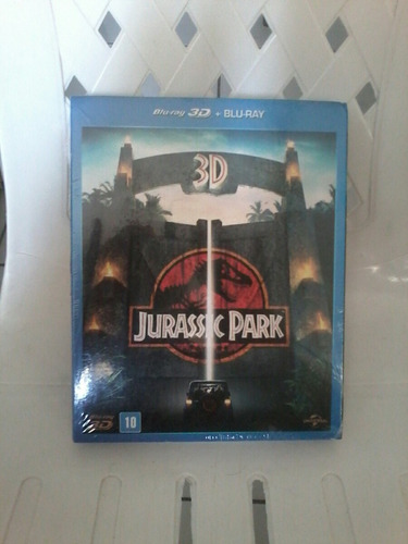 Blu Ray Duplo Jurassic Park - 3d + 2d