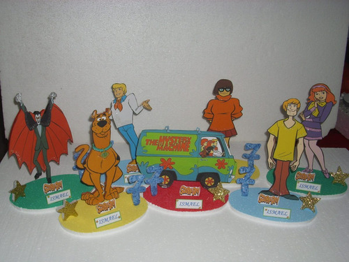 Centros De Mesa De Scooby Doo Y Sus Amigos