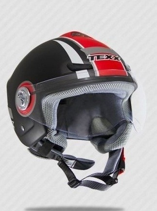 Capacete Motoqueiro Aberto Texx Arsenal Plus 56