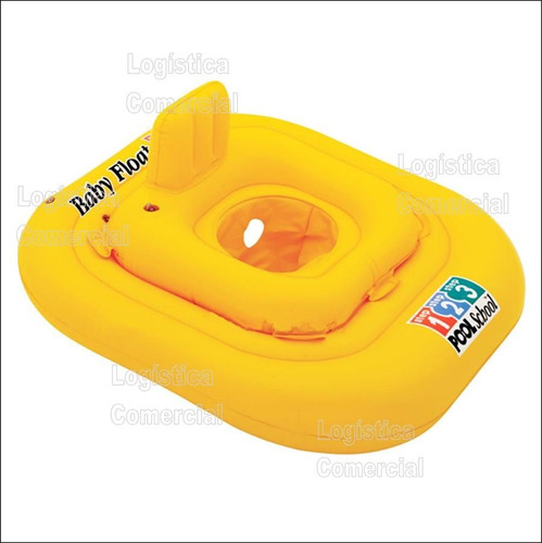 Flotador Inflable Cuadrado Para Bebe Bestway 69x69cm 32050