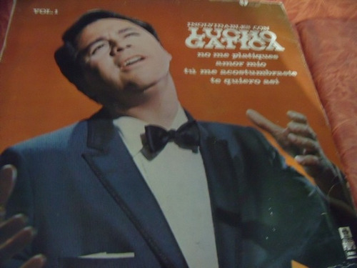 Lp Lucho Gatica, Amor Mio (Usado)