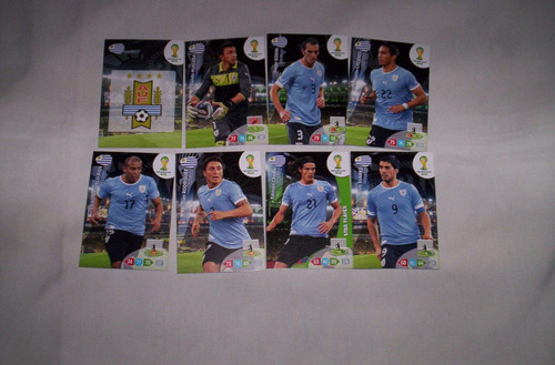 Adrenalin Xl. 2014 Mundial Brasil.tarjetas Panini.uruguay...