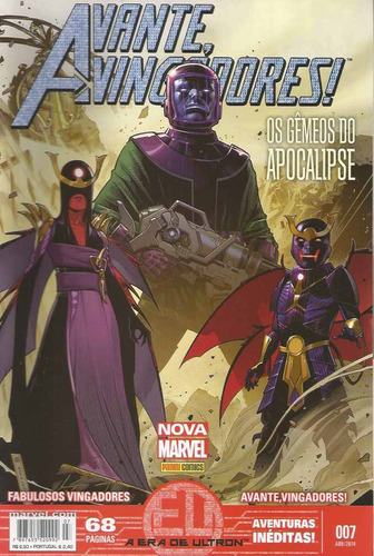 Avante Vingadores 07 2ª Serie - Panini 7 Bonellihq Cx73 G19