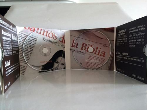 Salmos De La Biblia Audio Libro Contiene 4 Cds