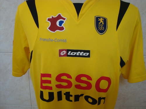 Camisa De Futebol Do Sochaux-montbéliard Da França Lotto # 7