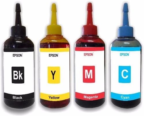 Refil Tinta Epson Para Impressora L100 L200 L210 L355 L555