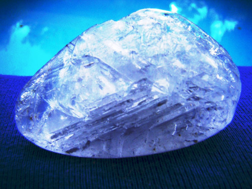 Piedra De Alumbre X 100gr + Cristales De Alumbre X 100gr