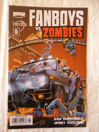 Fanboys Vs Zombies # 5 Ed. Kamite