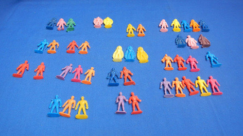 X-men 43 Muñequitos De Chocolates Juguete.motta (Usado)