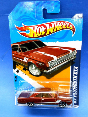 2011 Hot Wheels Muscle Mania-mopar 12 67 Plymouth Gtx 