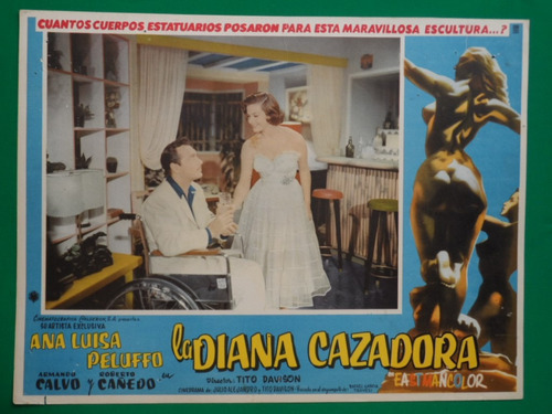 Ana Luisa Peluffo La Diana Cazadora Roberto Cañedo Cartel