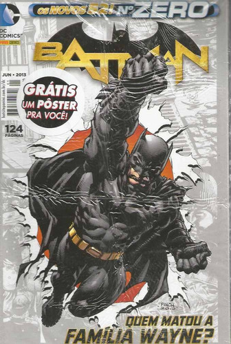 Batman 00 Zero 2ª Serie - Panini - Bonellihq  Cx151 K19