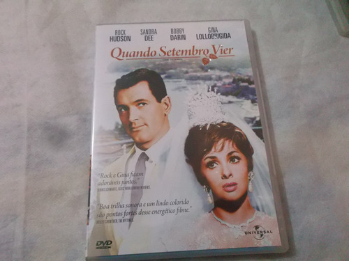 Dvd  Quando Setembro Vier Rock Hudson