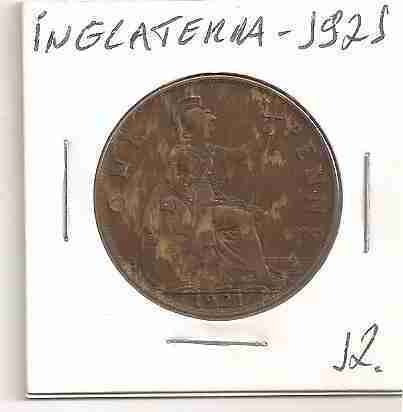 Ml-2861 Moeda Inglaterra (one Penny) 30mm 1921