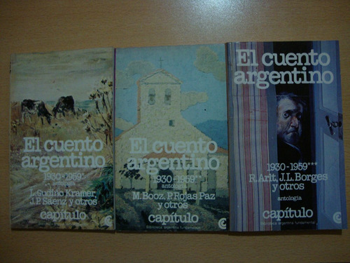 El Cuento Argentino 1930-1959 - Capitulo - 3 Tomos