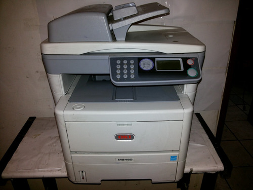 Impressora Multifuncional Laser Oki Mb460 Defeito De Scanner