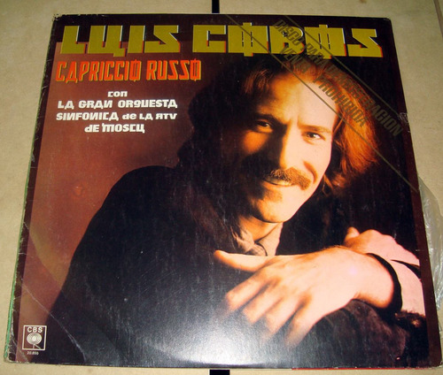 Luis Cobos Capriccio Russo Lp Argentino Promo / Kktus