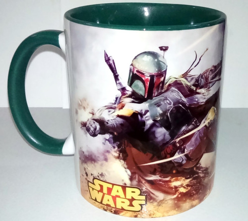 Taza Verde Star Wars Boba Fett, Star Wars