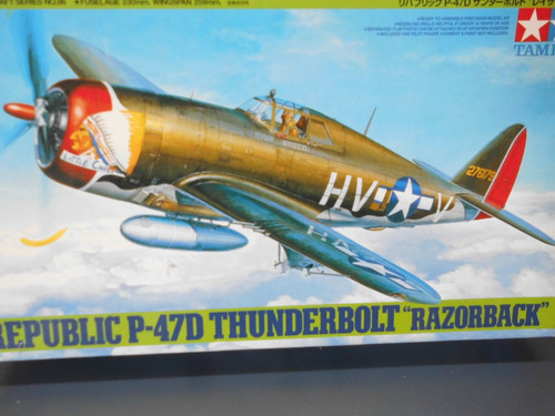 P-47 D Thunderbolt  Razorback   1/48 Tamiya