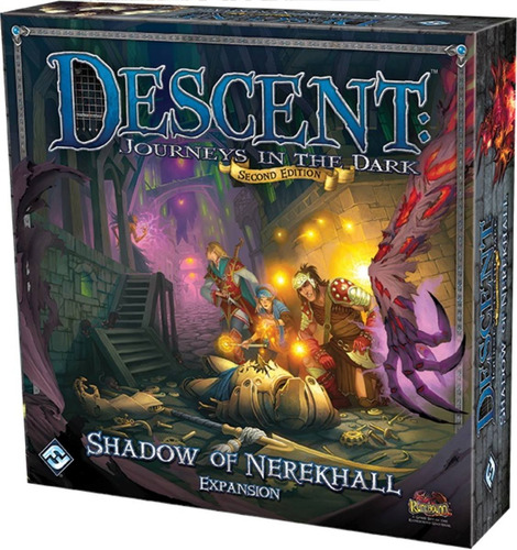Shadow Of Nerekhall - Expansão Jogo Importado Descent - Ffg